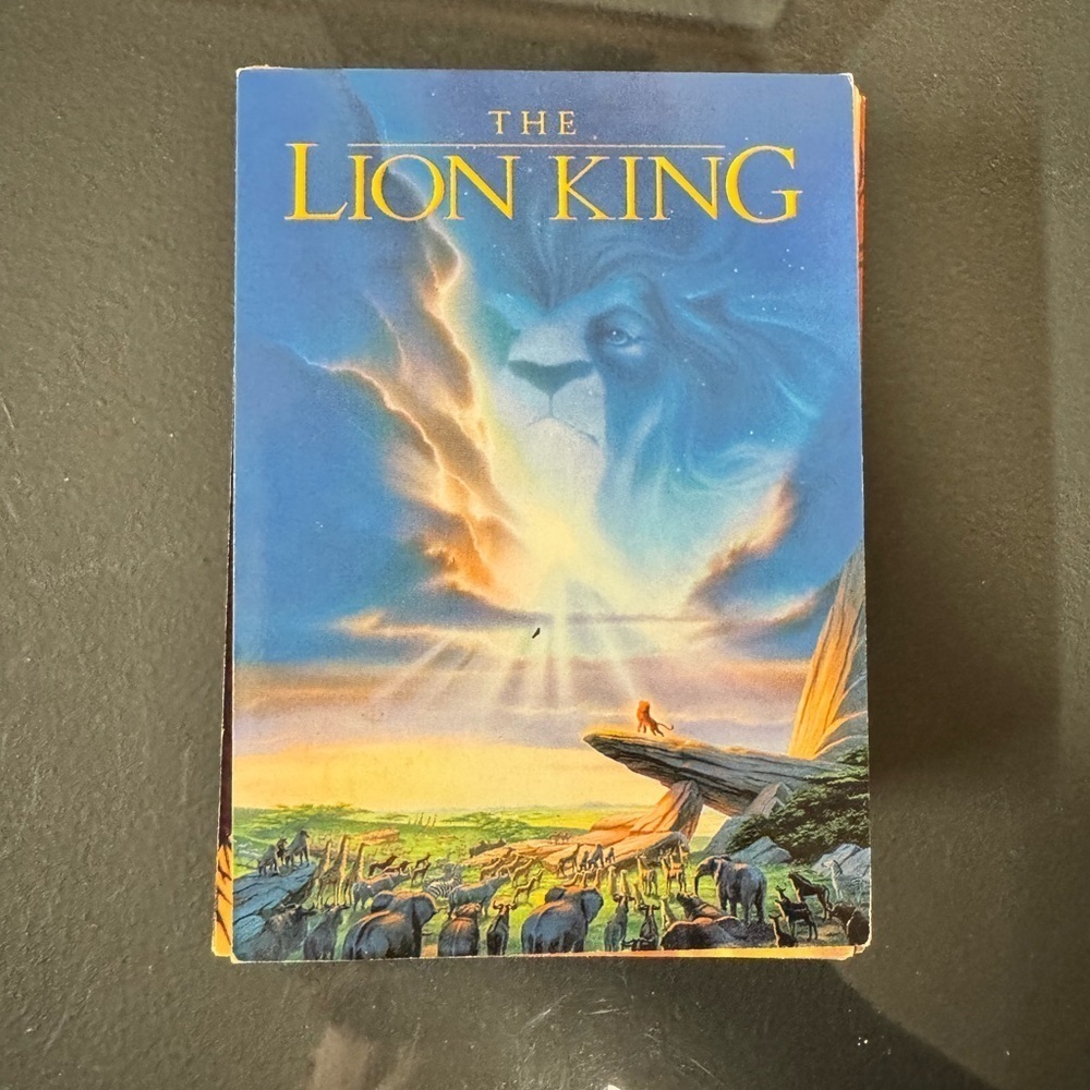 Disney THE LION KING trading cards